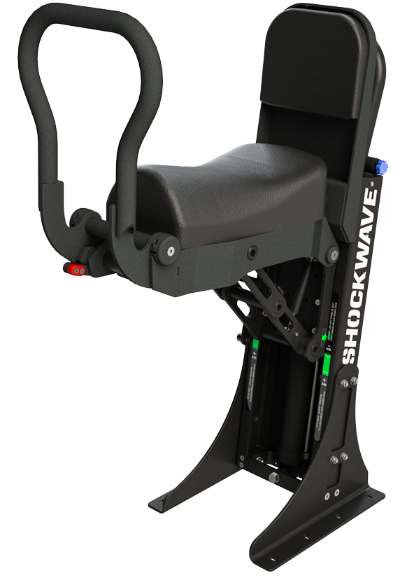 Shockwave S3 Lightweight Single Jockey with Grab Rail