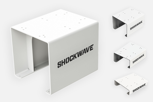 Shockwave S5 Riser Boxes - white